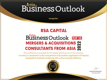 Asia Business Outlook 2022 — Top M&A Consultants from Asia