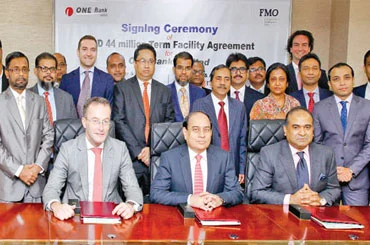 ONE Bank signs US$44 million DFI term facility